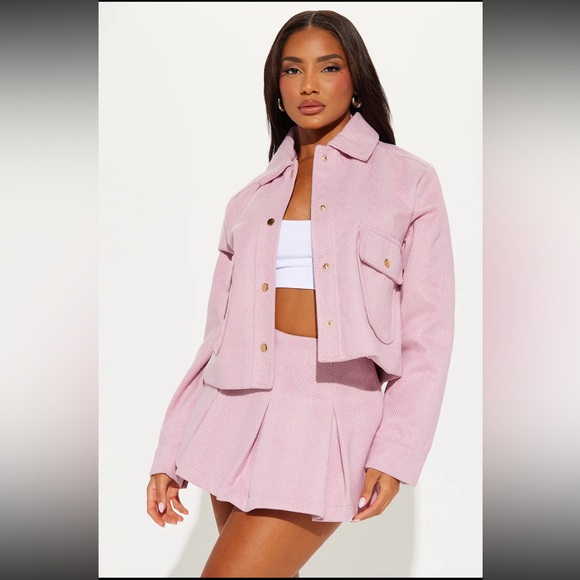 Fashion Nova Dresses & Skirts - Phoebe Skort Set - Pink